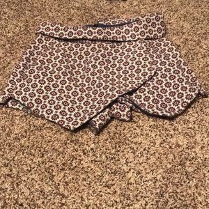 Zara basic skort with pockets